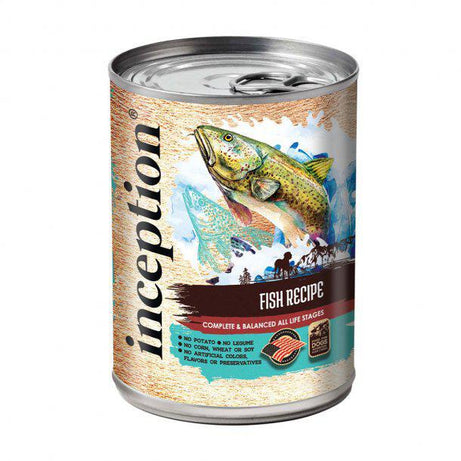 Inception Dog Can Fish Recipe 13 oz - Mr Mochas Pet Supplies