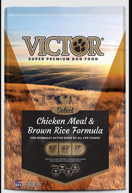 Victor Dog Dry Select Chicken Meal & Brown Rice