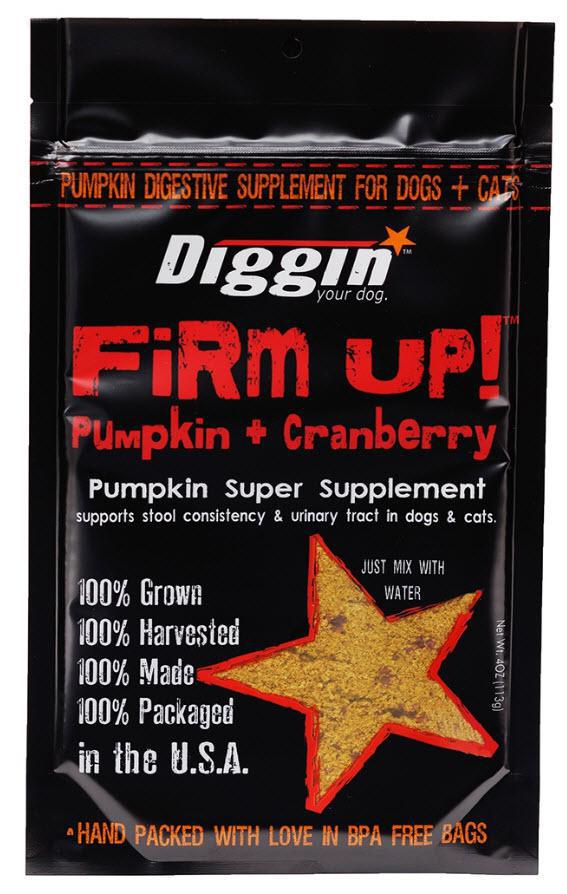 Diggin' Your Dog Pumpkin Flakes Firm Up! Plus