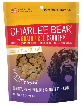 Charlee Bear GF Crunch Turkey, Sweet Potato & Cranberry - Mr Mochas Pet Supplies
