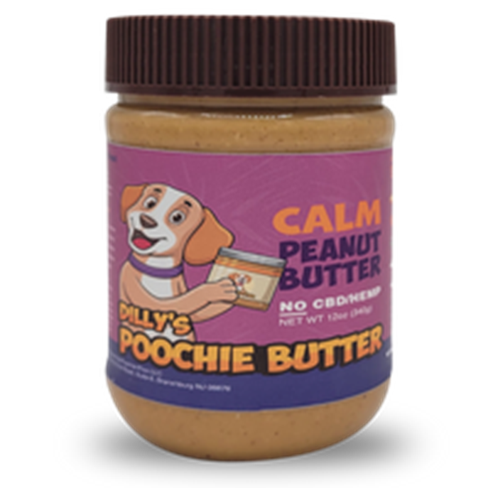 Dilly's Poochie Peanut Butter Jar Calm