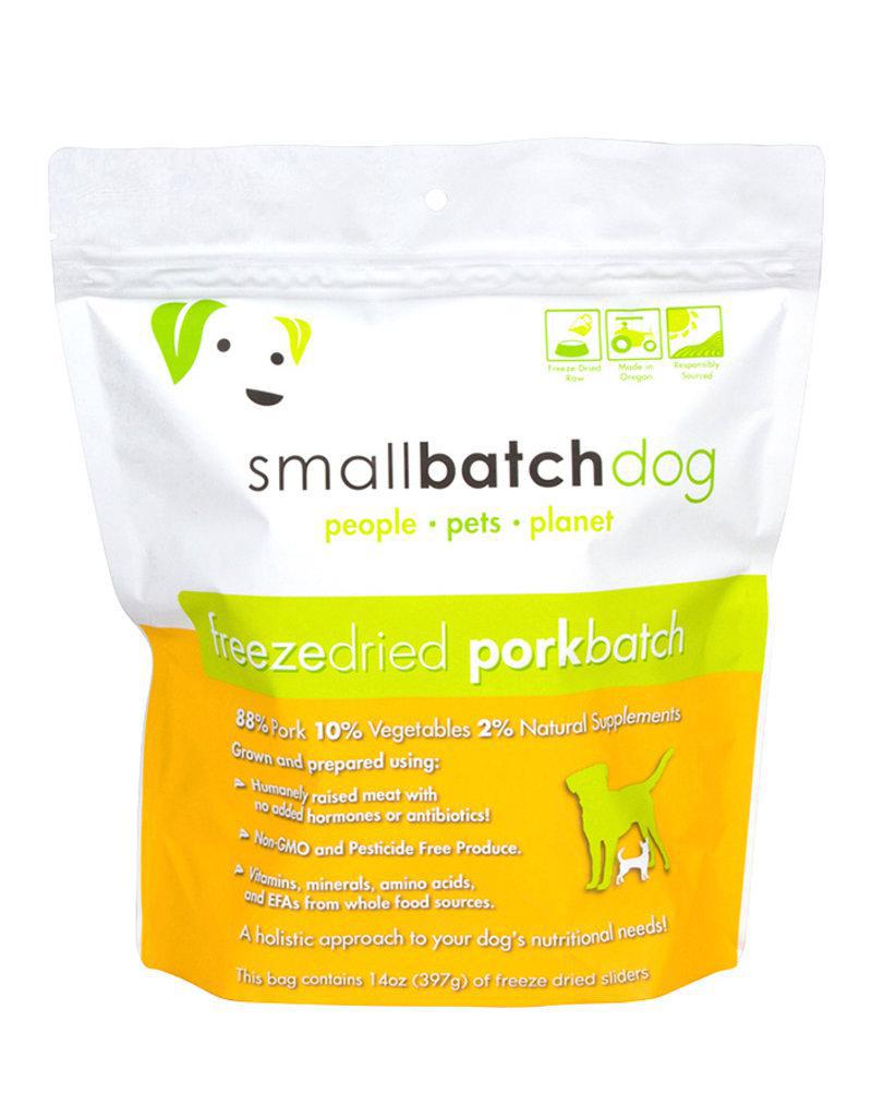 Small Batch Dog FD Sliders Pork 14 oz - Mr Mochas Pet Supplies