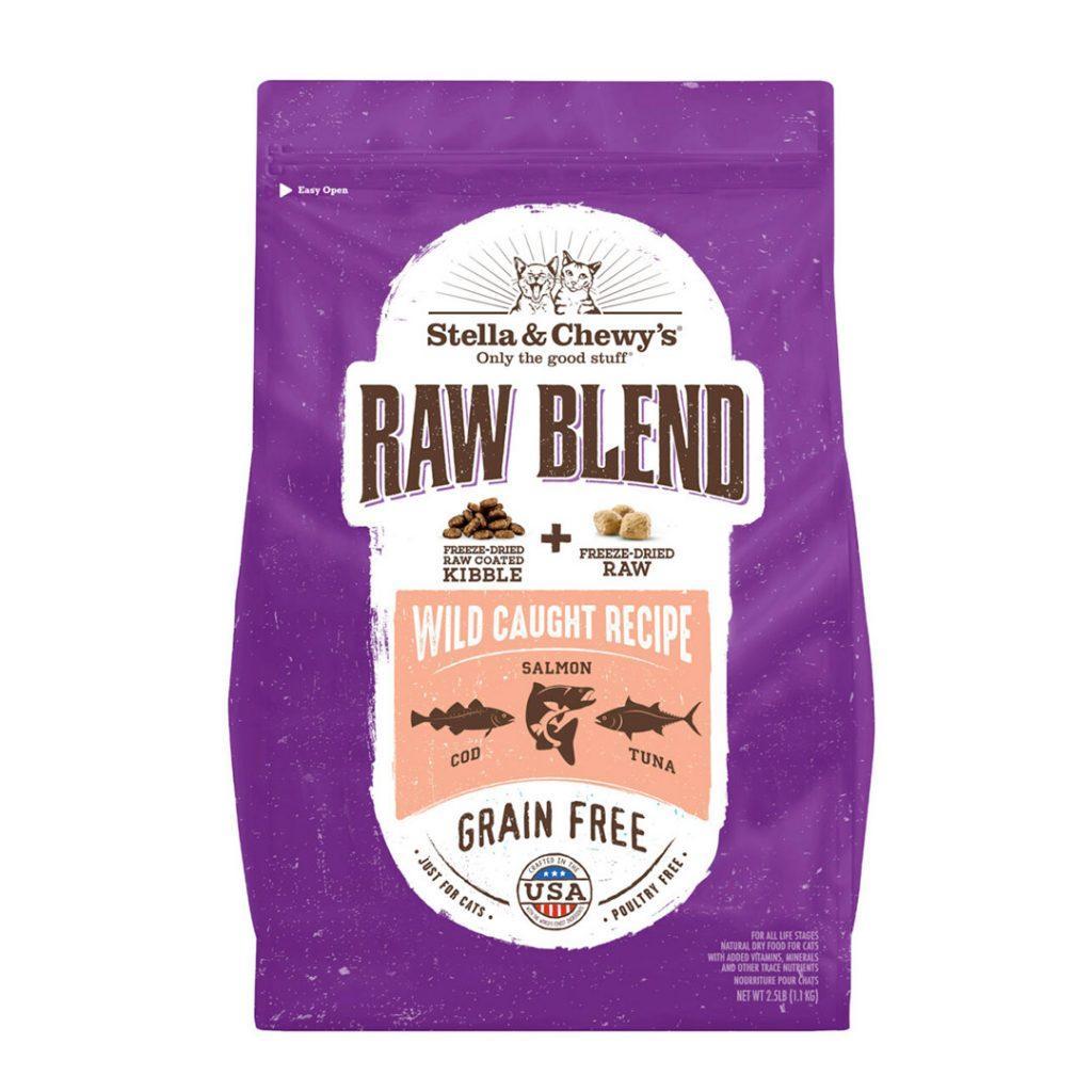 Stella & Chewys Cat Dry Raw Blend Wild Caught