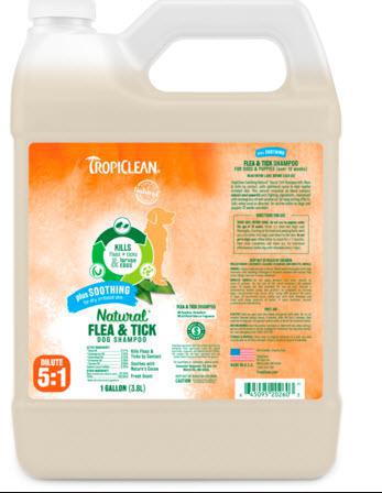 Tropiclean Natural Flea & Tick Shampoo Plus Soothing