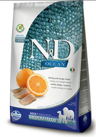 Farmina Dog Dry OCEAN GF Herring & Orange