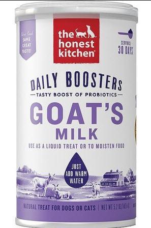 Honest Kitchen Dog Daily Boosters Instant Goat's Milk Probiotics 5.2 oz