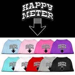 Happy Meter Screen Print T-shirt - Mr Mochas Pet Supplies