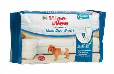 Four Paws® Wee-Wee® Disposable Male Dog Wraps
