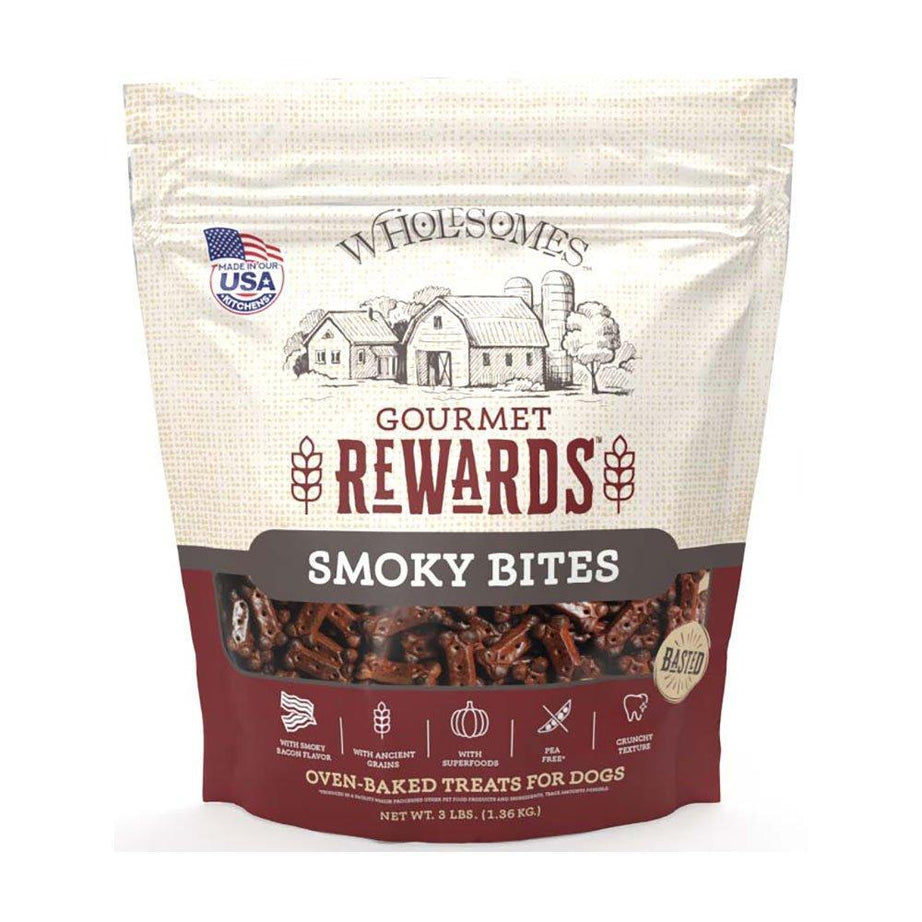 Wholesomes Rewards Smoky Bites Biscuits 3#