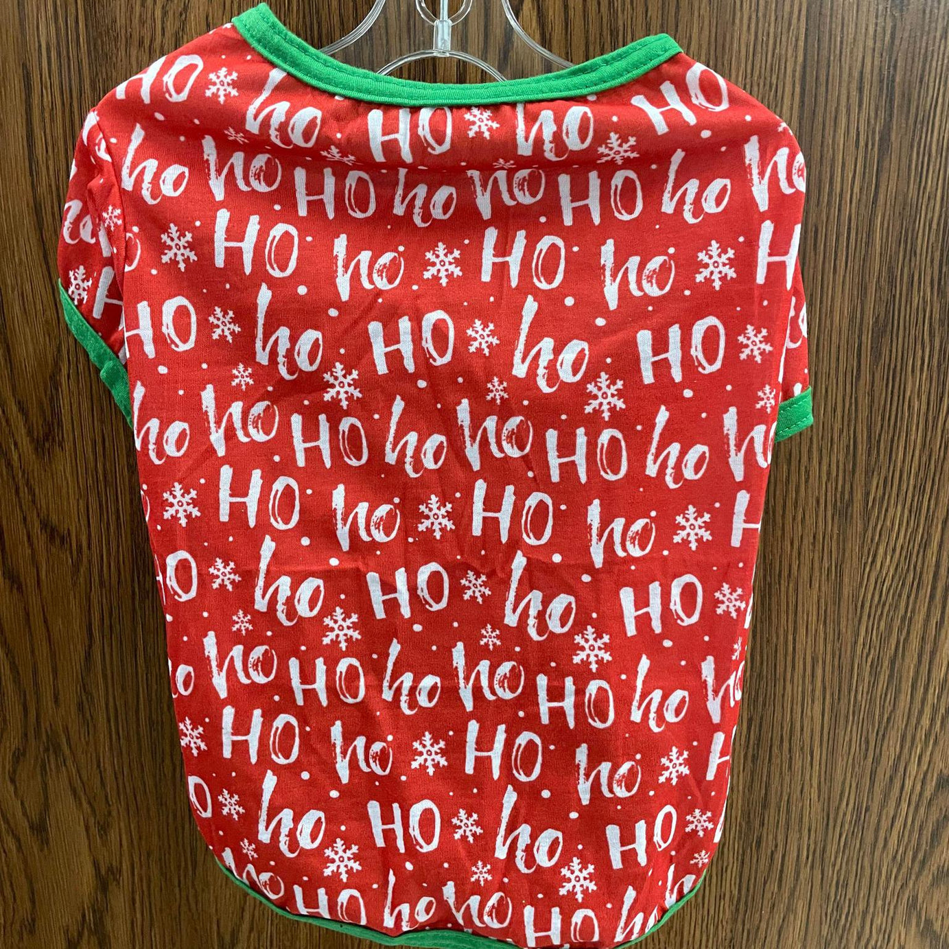 HoHoHo Red pattern Tshirt