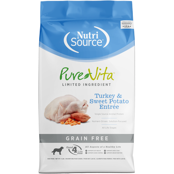 Pure vita turkey and sweet potato - Mr Mochas Pet Supplies