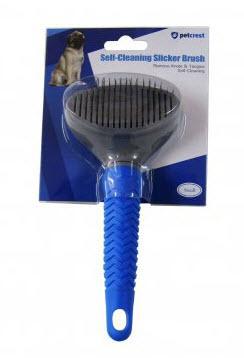 Petcrest Self Cleaning Slicker Brush Small