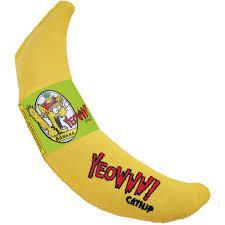 Yeowww Catnip Banana - Mr Mochas Pet Supplies