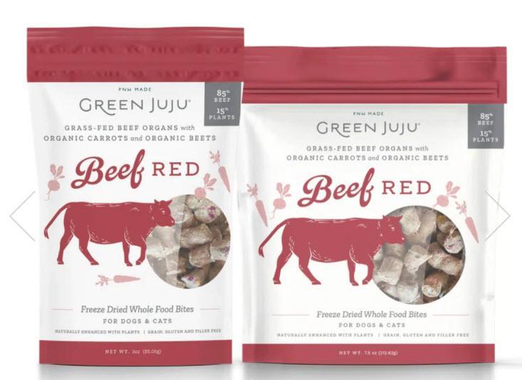 Green Juju FD Topper Beef Red