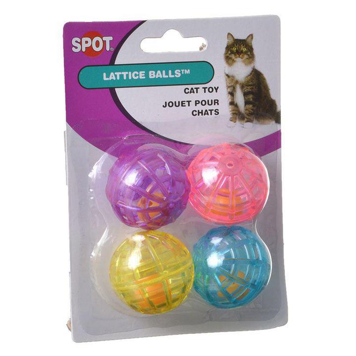 Spot Lattice Balls 4 Pack - Mr Mochas Pet Supplies