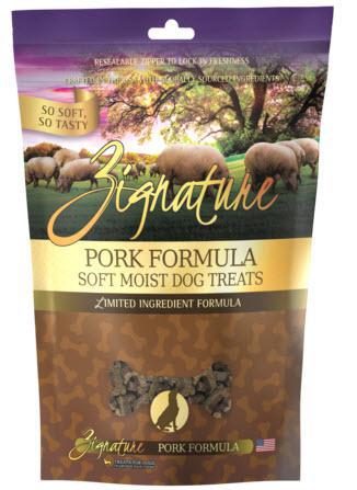Zignature Dog Soft Moist Treats Hearts