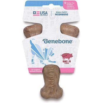 Benebone Puppy Wishbone Bacon Small - Mr Mochas Pet Supplies