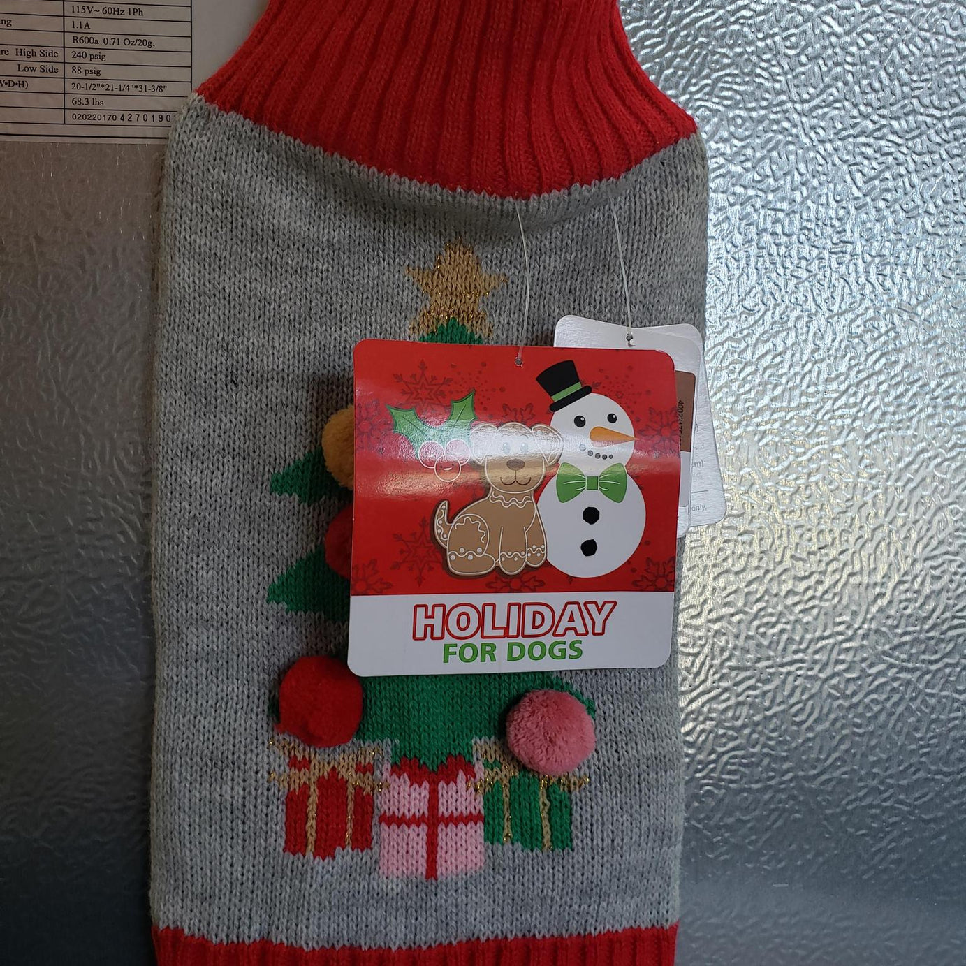 Holiday Christmas Tree PomPom Sweater