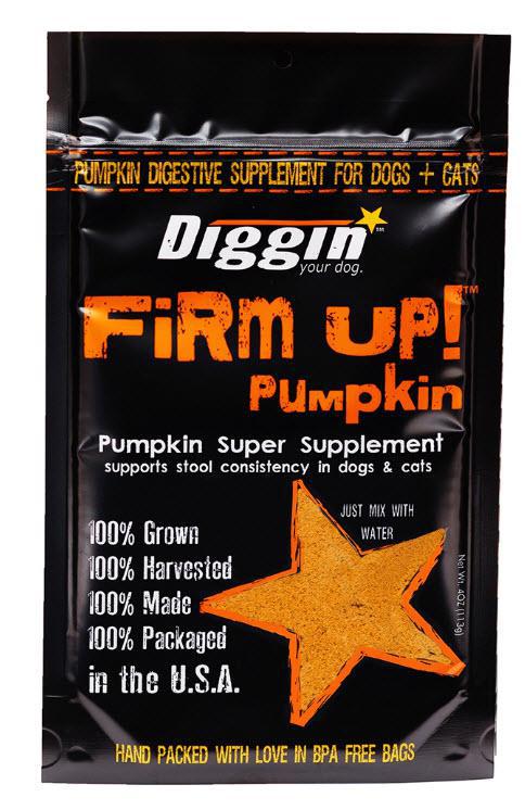 Diggin' Your Dog Pumpkin Flakes Firm Up! Plus