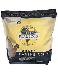 Steve's FD Turkey Canine Recipe 1.25# - Mr Mochas Pet Supplies