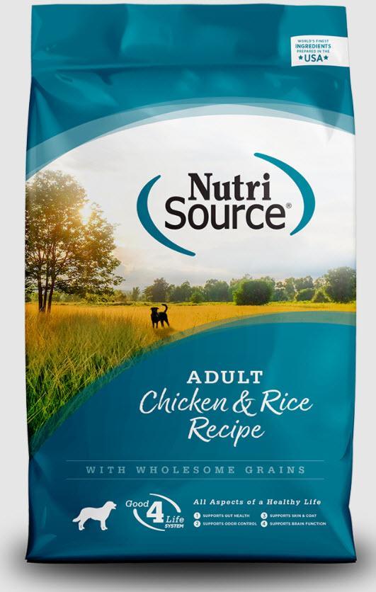 NutriSource Dog Adult Chicken & Rice
