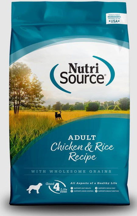 NutriSource Dog Adult Chicken & Rice