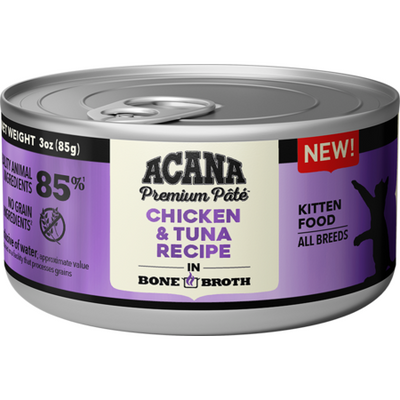 Acana Cat Can Pate Kitten Chicken & Tuna 3oz