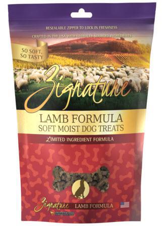 Zignature Dog Soft Moist Treats Hearts