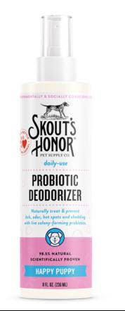 Skout's Honor Grooming Happy Puppy Probiotic Deodorizer 8 oz