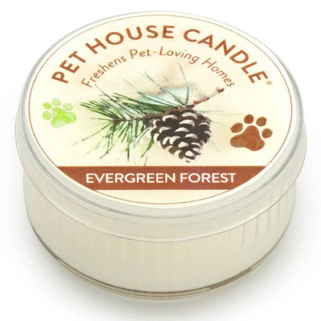 Pet House Candle Evergreen Forest