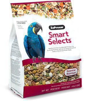 Zupreem Smart Select Large Birds 4lb - Mr Mochas Pet Supplies