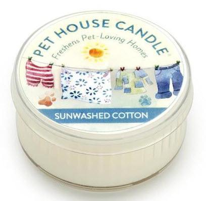 Pet House Candle Sunwashed Cotton