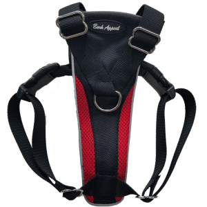Bark Appeal Reflective Control Harness Red - Mr Mochas Pet Supplies