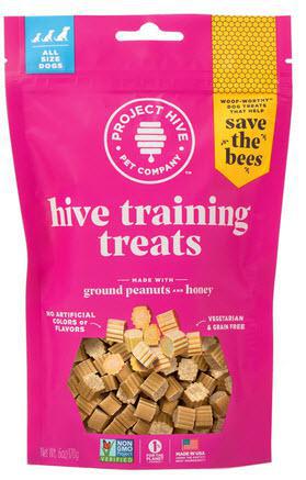 Project Hive Dog Treat Training Peanut & Honey 6 oz