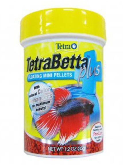Tetra® TetraBetta™ Plus Floating Mini Pellets for Fish 1.2 Oz
