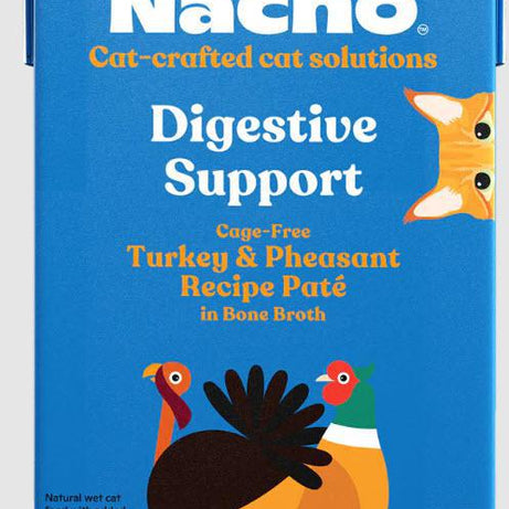 Nacho Digestive Support Turkey & Pheasant Pate in bone broth 6.4oz