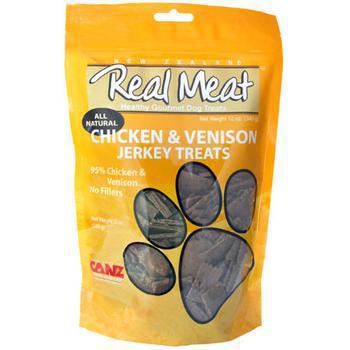 Real Meat Dog Treat Chicken & Venison 4 oz - Mr Mochas Pet Supplies