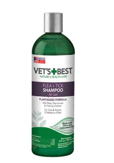 Vets Best Flea & Tick Shampoo for Cats