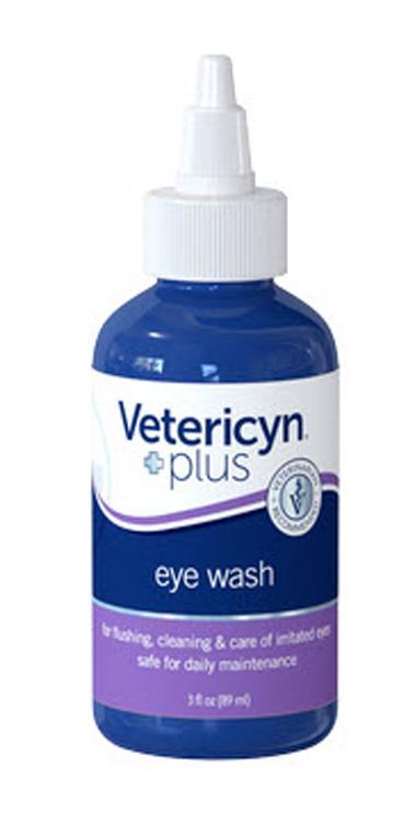 Vetericyn Plus Eye Wash All Animal 3 oz Drops