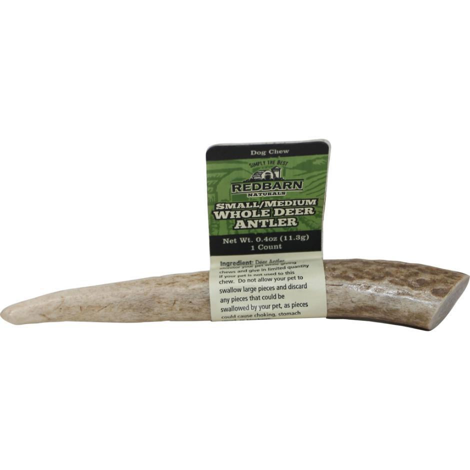 REDBARN Antler Deer Whole Sm - Mr Mochas Pet Supplies