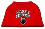 Happy Meter Screen Print T-shirt - Mr Mochas Pet Supplies