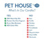 Pet House Candle Ruby Red Grapefruit - Mr Mochas Pet Supplies