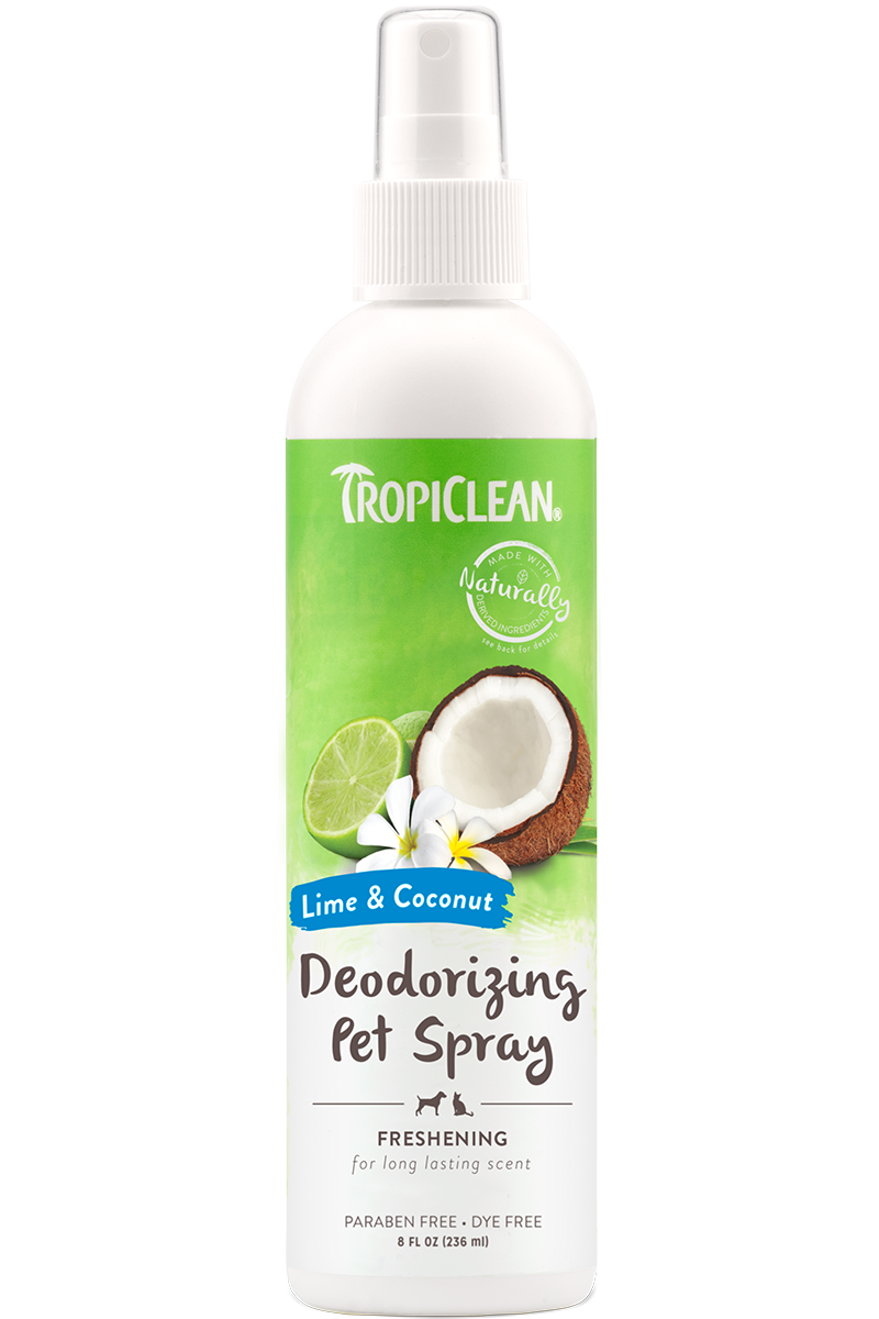 Tropiclean Spray Lime & Coconut Deodorizing 8 oz