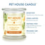 Pet House Candle  Mandarin Sage - Mr Mochas Pet Supplies