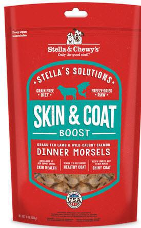 Stella & Chewys Dog FD Solutions Skin Coat Boost Lamb & Salmon 13oz