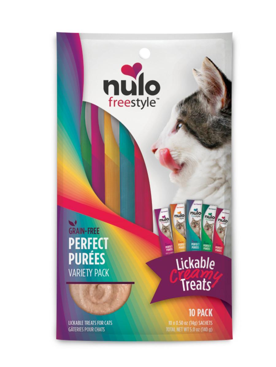 Nulo Freestyle Perfect Purees Grain-Free Cat Food Topper/Treat Variety