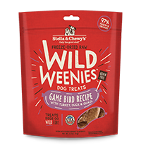 Stella & Chewy's Dog Treat FD Wild Weenies 3.25 oz - Mr Mochas Pet Supplies