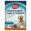 Simple Solutions Disposable Diapers Male Wrap - Mr Mochas Pet Supplies