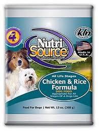 NutriSource Dog Can Chicken & Rice 13 oz - Mr Mochas Pet Supplies