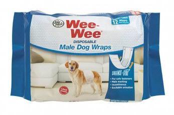 Four Paws® Wee-Wee® Disposable Male Dog Wraps